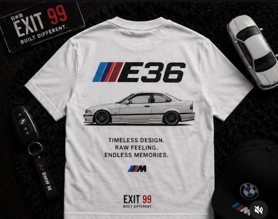 BMW E36 t-shirt