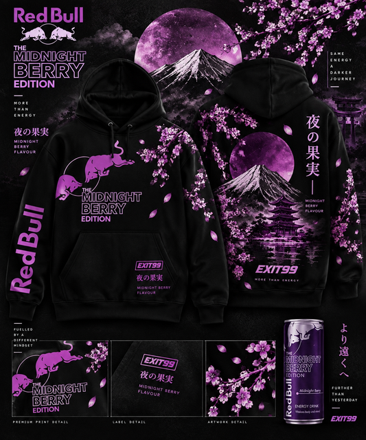 Red bull chery blossom black