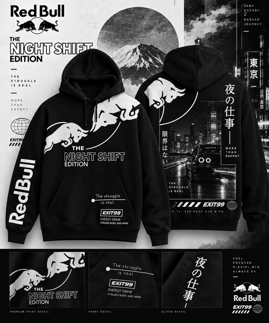 Redbull midnight shift